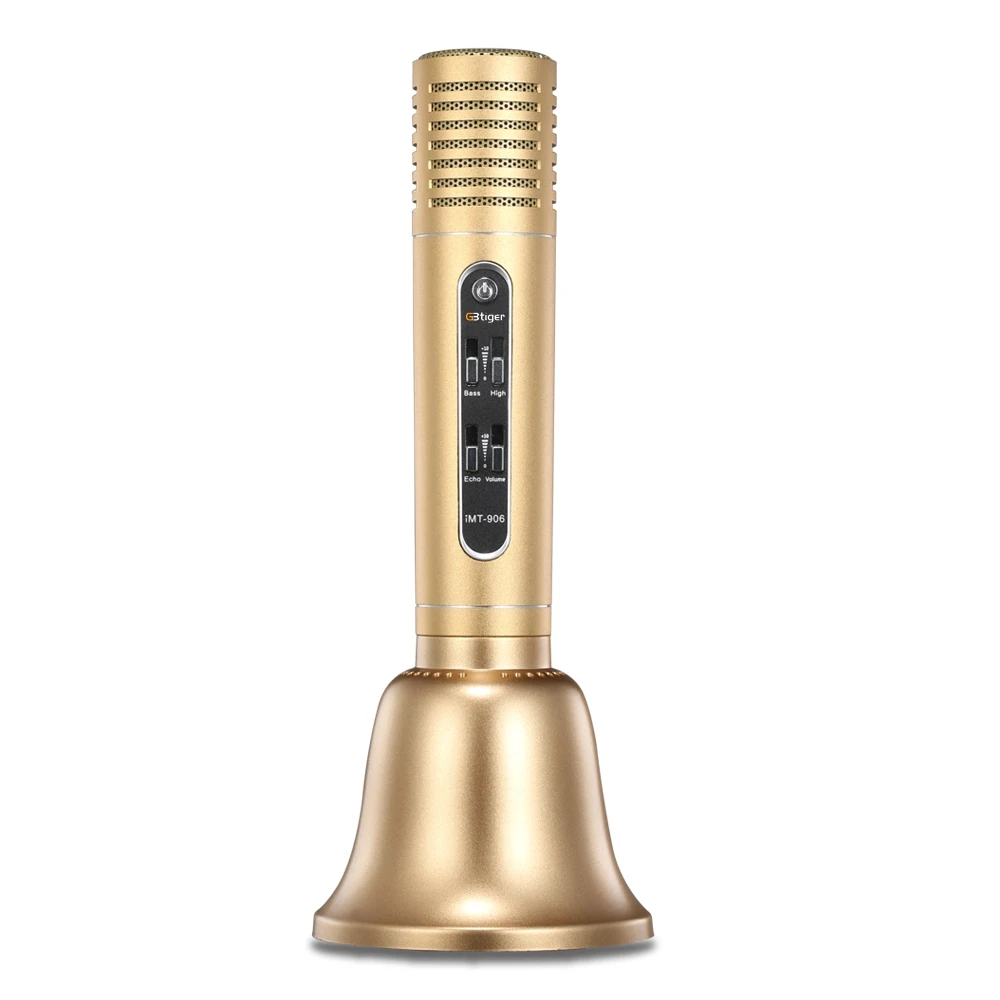 Handhold Bluetooth волшебный караоке микрофон телефон KTV плеер беспроводной с