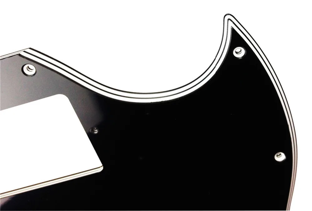 Pleroo Guitar Parts For Gib Standard SG Full Face Pickguard Route PAF Humbuckers Scratch Plate|Детали и аксессуары для