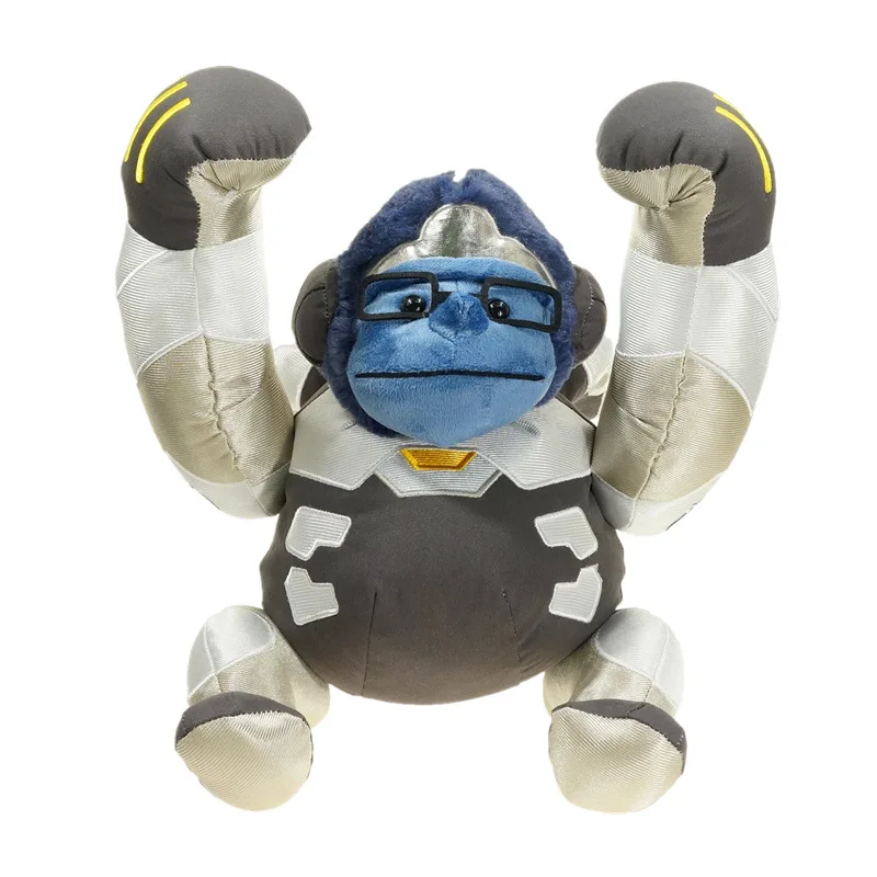 26 см Overwatchs фигура король конг плюшевая кавайная игрушка обезьяна Горилла куклы для детей подарок на день рождения Рождественский подарок