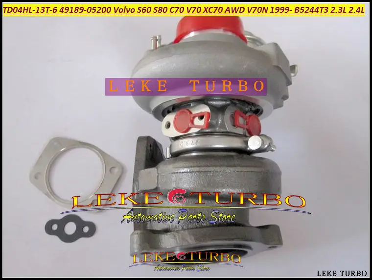 Бесплатная доставка турбокомпрессор TD04HL TD04HL-13T 49189-05202 8658098 8602396 Turbo для VOLVO S60 S80 C70 V70