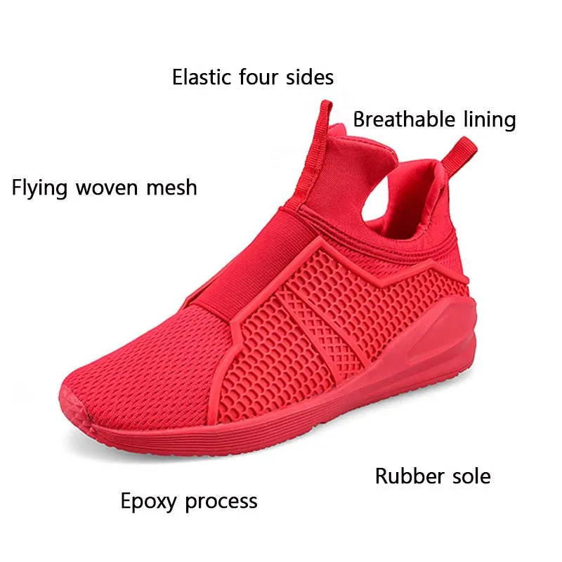 New exhibition Sneakers Brand Hot Sales Mens Casual Mesh Shoes Lightweight Fly Weave Breathable Fashion Men Walking shoes Hombre | Обувь