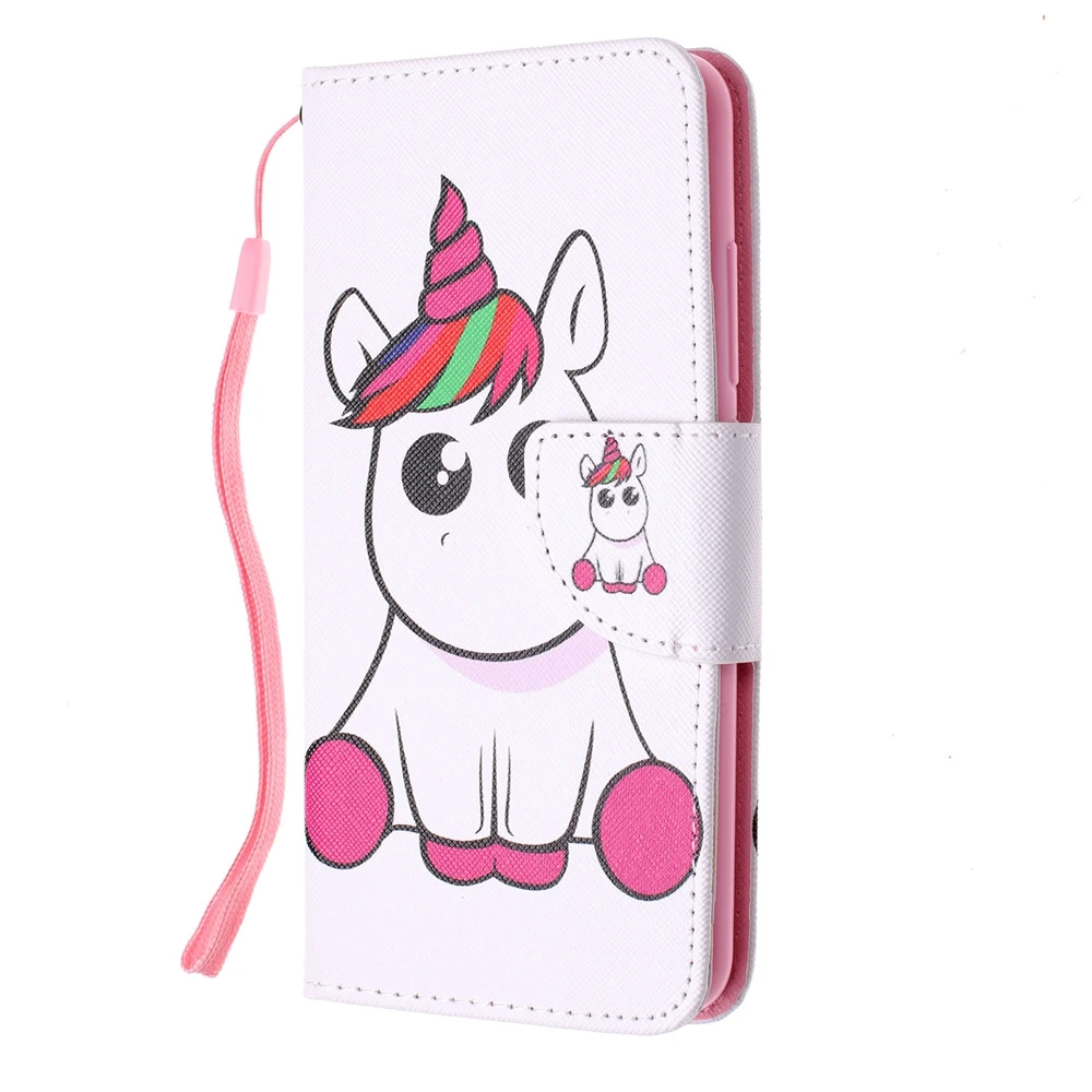 Etui Redmi 6 6A 5 5A 4A 4X5 Plus чехол с рисунком панды единорога задняя крышка для Xiaomi Note 4X6
