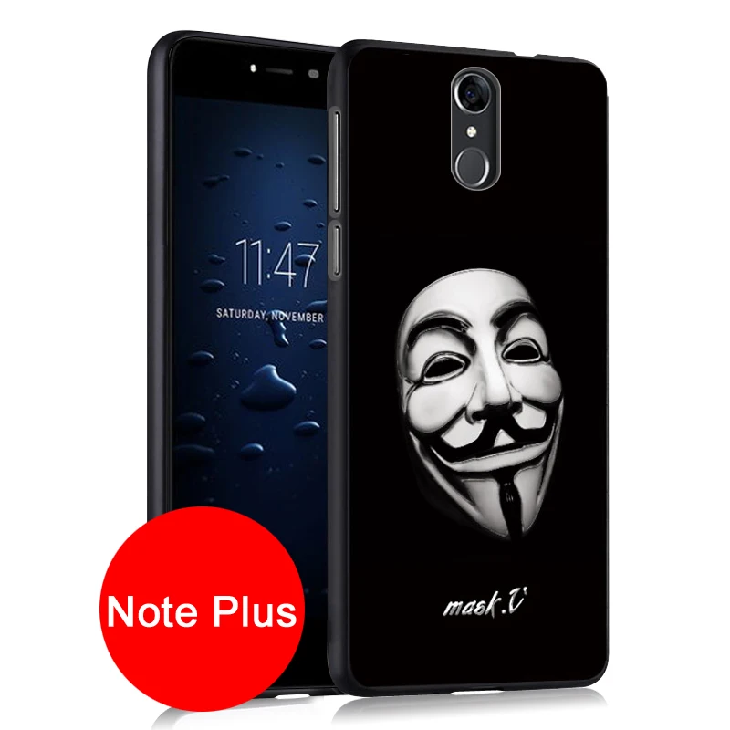 Чехол Cubot Note Plus с 3D рельефным рисунком задняя крышка для NotePlus силиконовый мягкий