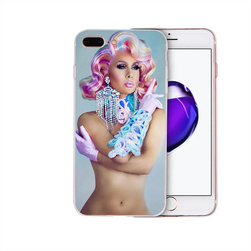 case 6 Чехлы RuPaul Drag queen, силиконовый мягкий чехол для телефона iPhone, чехлы на заднюю панель для iPhone X 10 XR XS MAX 5 5S SE 6 6 S Plus 7 8 Coque - Цвет: case 6
