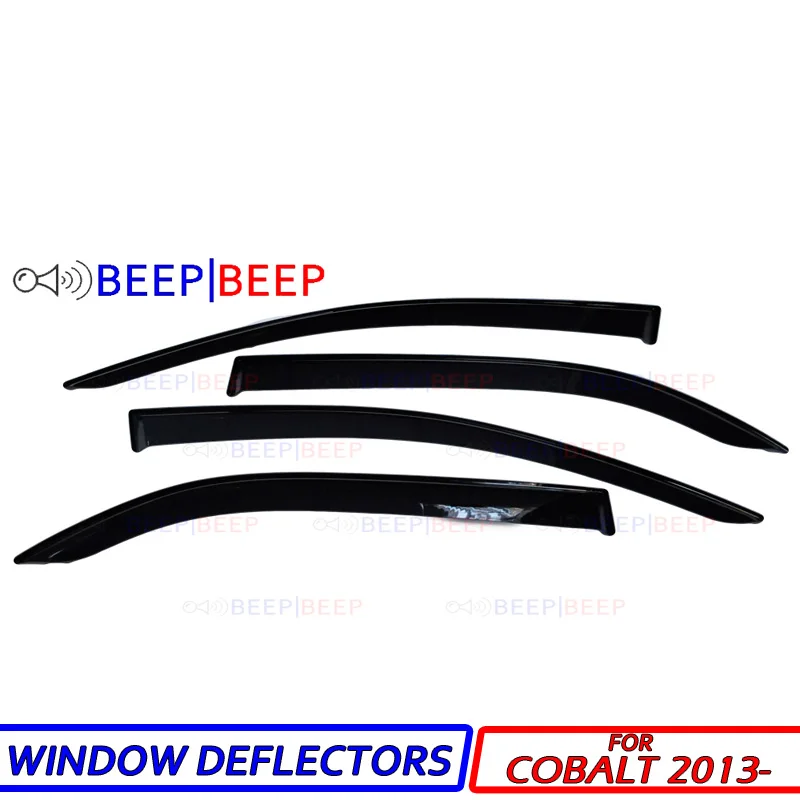

Дефлекторы автомобильных окон для Chevrolet Cobalt 2013, дефлектор ветра, солнцезащитный козырек от дождя и ветра, козырек, аксессуары для стайлинга ...