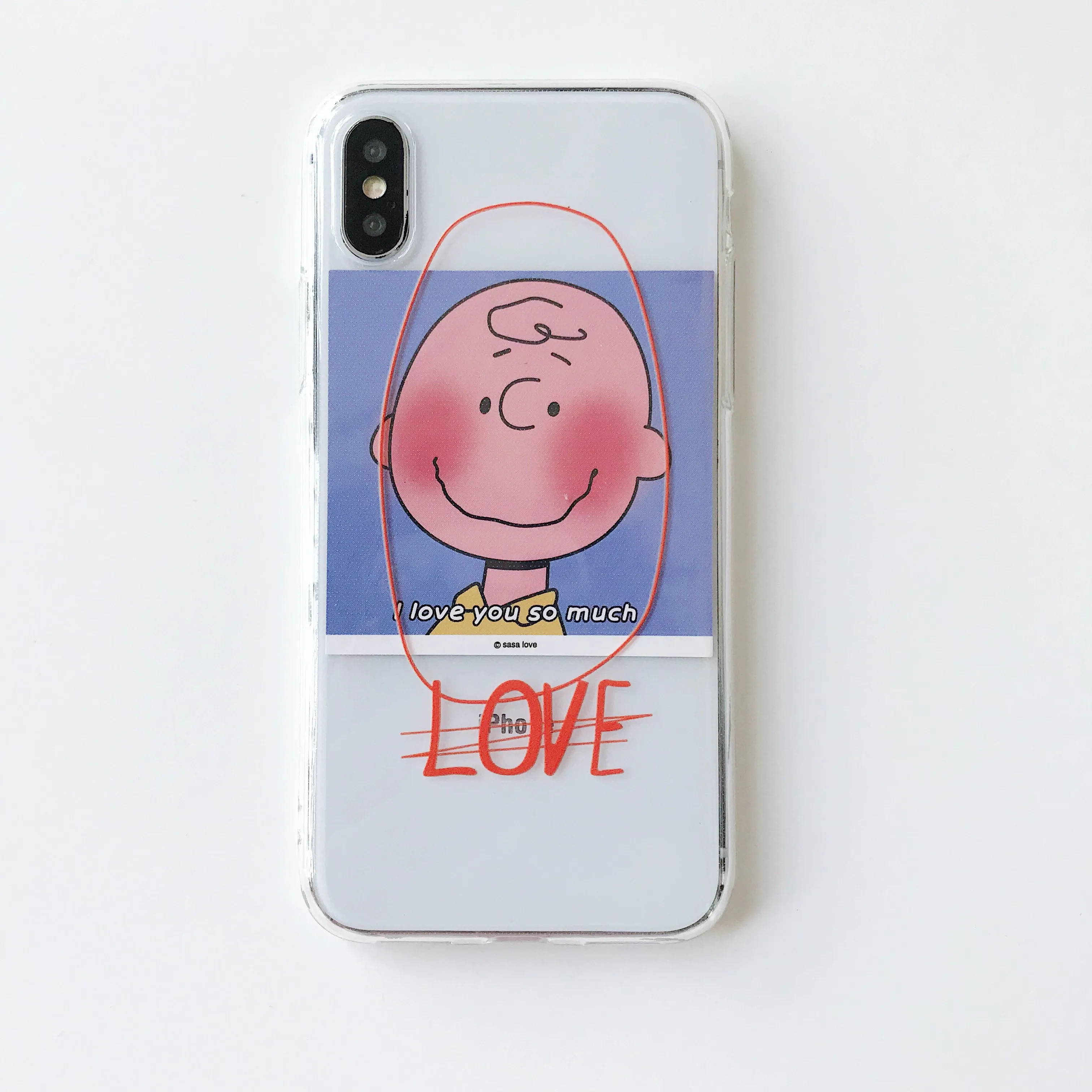 Мультяшный силиконовый чехол для телефона iphone 6 6S Plus X XS MAX милые маленькие карты XR
