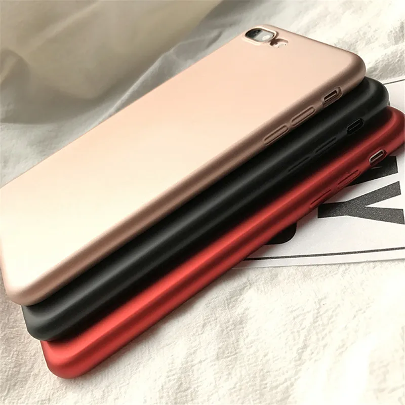 Роскошные ультра тонкий противоударный чехол для iPhone 8 6s 7 плюс покрытие ТПУ Броня