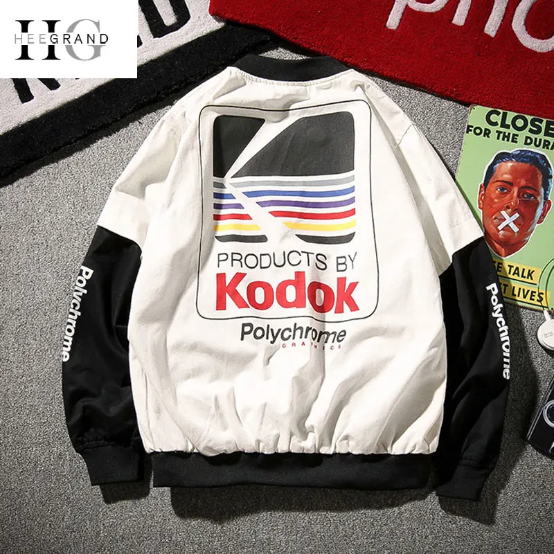 HEE GRAND/женские куртки 5XL 2018 Harajuku ветровка древняя куртка бомбер бейсбольная с