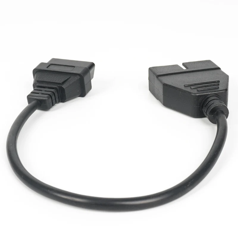 Адаптер GM OBD 16P гнездо для 12P (OBD2 16pin daewoo) адаптер OBD2|female female|adapter obd2female adapter |