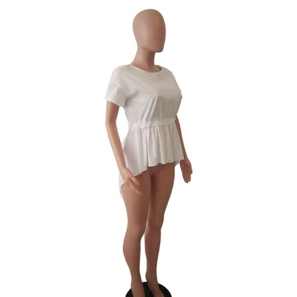 Женская футболка с коротким рукавом круглым вырезом и на спине|women summer|shirt women shirto