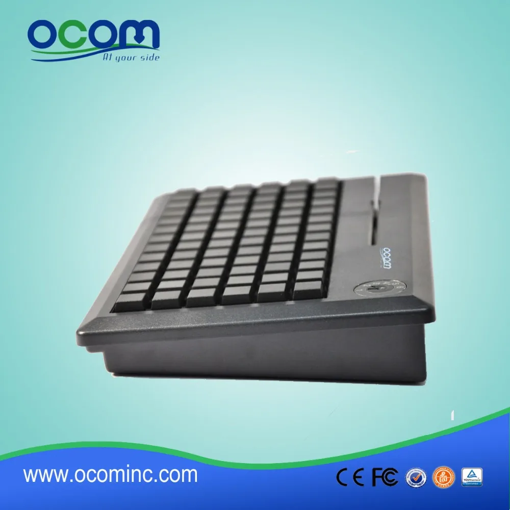 KB78 (PS2 + MSR): 78 Ключи программируемая клавиатура с 1/2/3 трека card reader|programmable keyboard|keyboard
