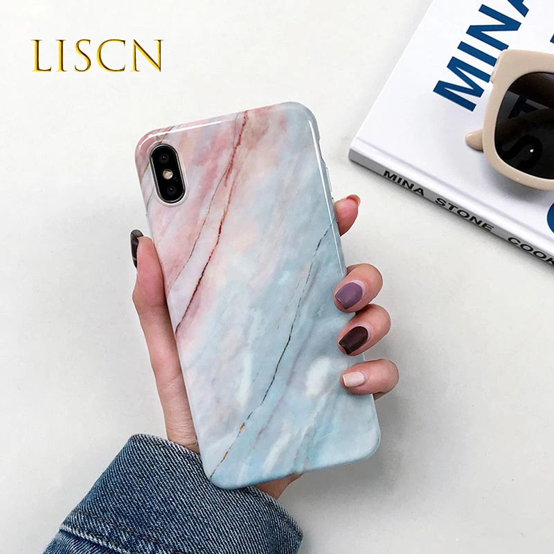 LISCN мраморный силиконовый мягкий ТПУ задняя крышка для HUAWEI P20 Lite P30 Pro P 30 mate 20