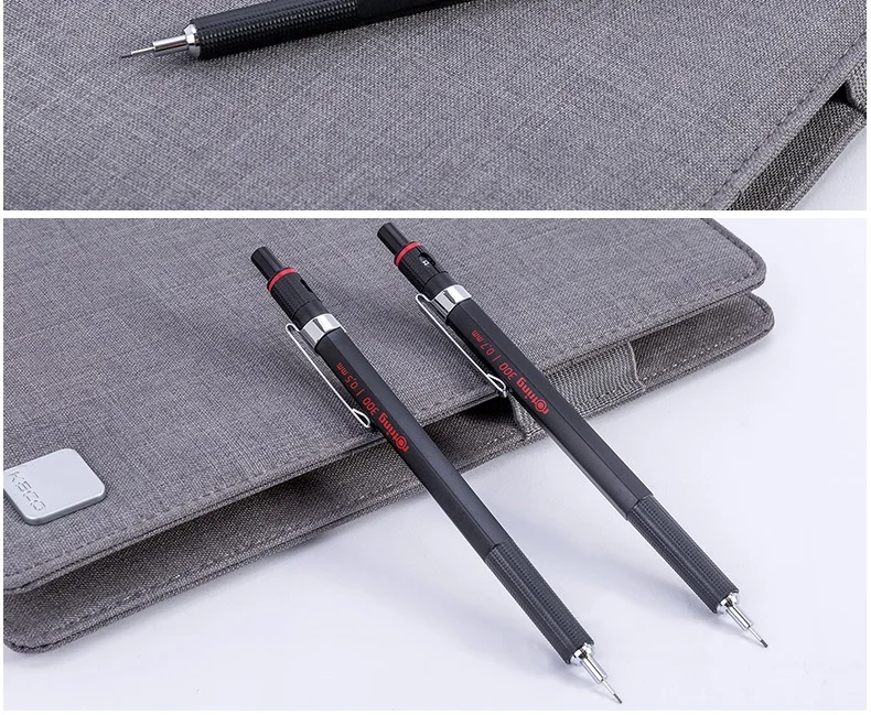 Rotring 300 0,5 мм/0,7 мм/2,0 мм автоматический механический карандаш пластиковая ручка держатель студенческие канцелярские принадлежности для письма