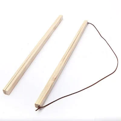 Wood Однотонные черно-белые деревянные подвесные свитки настенные художественные фоторамки Холст Картина рамка плакаты рамка картины гостиная домашний декор - Цвет: Wood