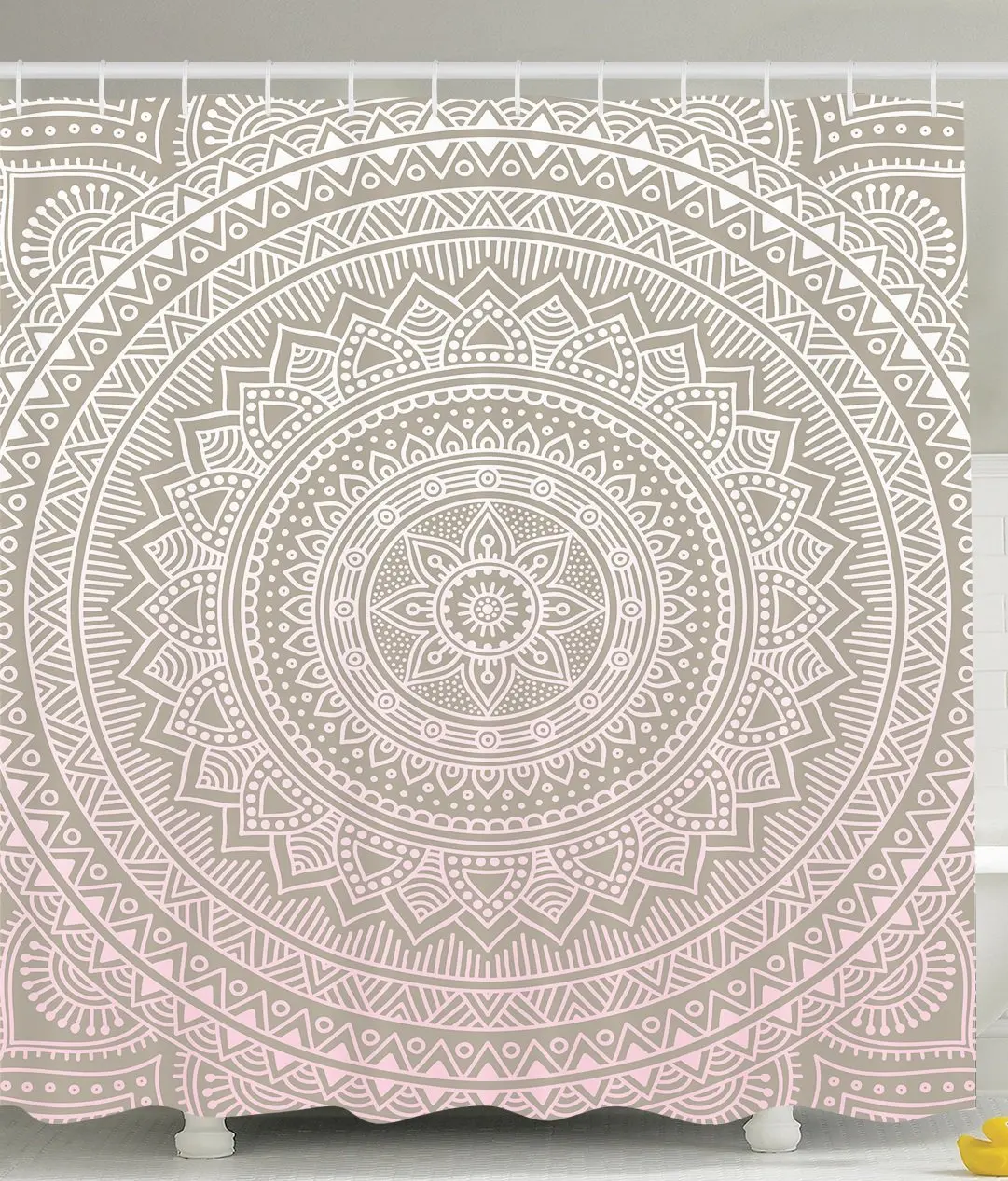 Абстрактная занавеска для душа узор Пейсли медальон мандала хиппи бохо богемные