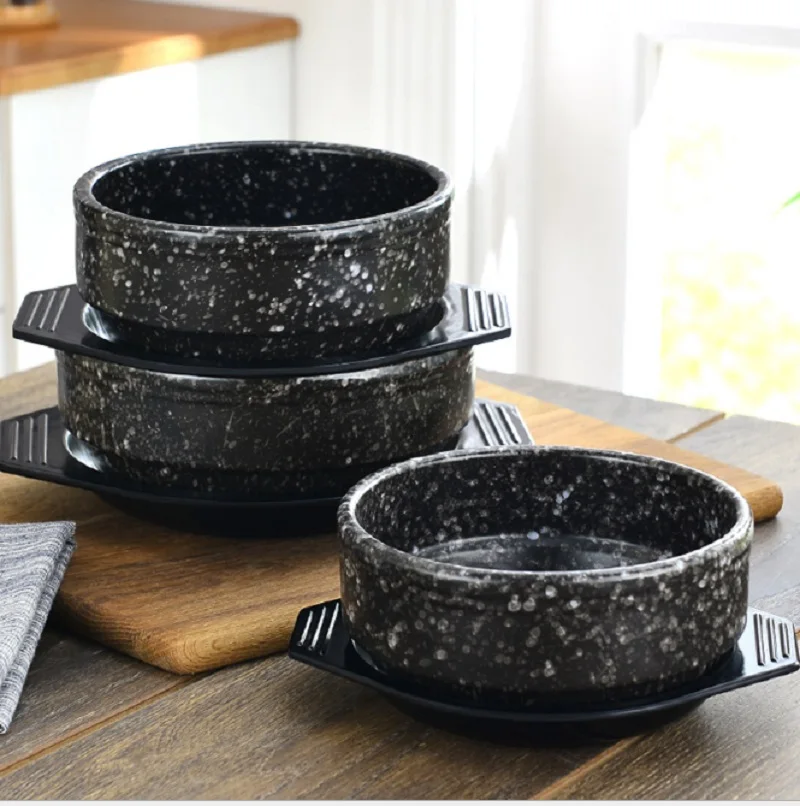 Корейский медицинский камень для рыбы Bibimbap специальный керамический горшок