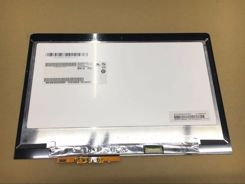 11 6 дюймовый сенсорный ЖК экран для Lenovo Yoga 710 11isk + дигитайзер в сборе B116HAN05.0 FHD