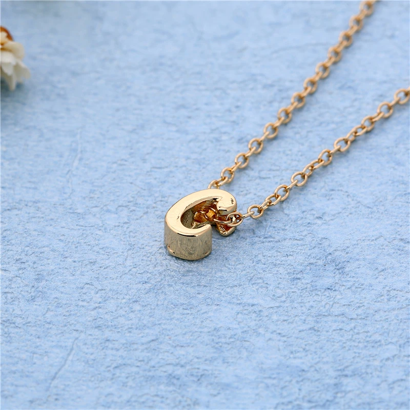 10 шт./лот модное ожерелье с буквенным принтом маленькое надписью для пары идея