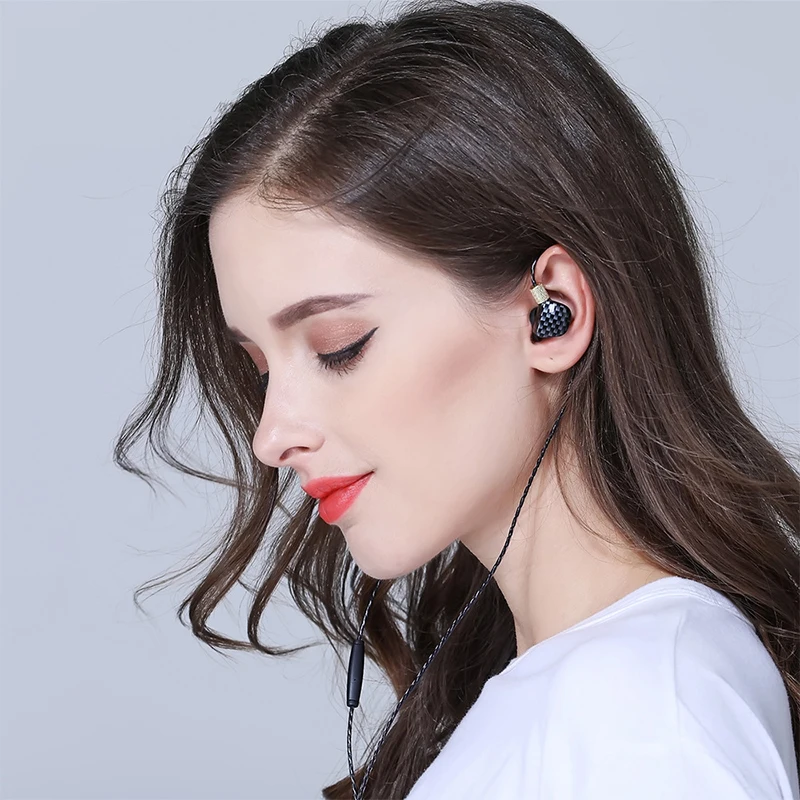Наушники KD6 В Ухо спортивные наушники HiFi сабвуфер с 6 блоками динамиков 3 драйвера