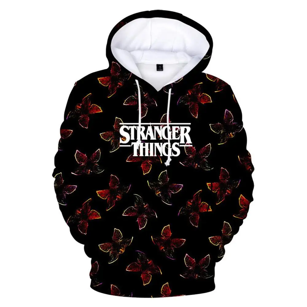 Толстовка с капюшоном для косплея очень странные дела Сезон 3 одиннадцать