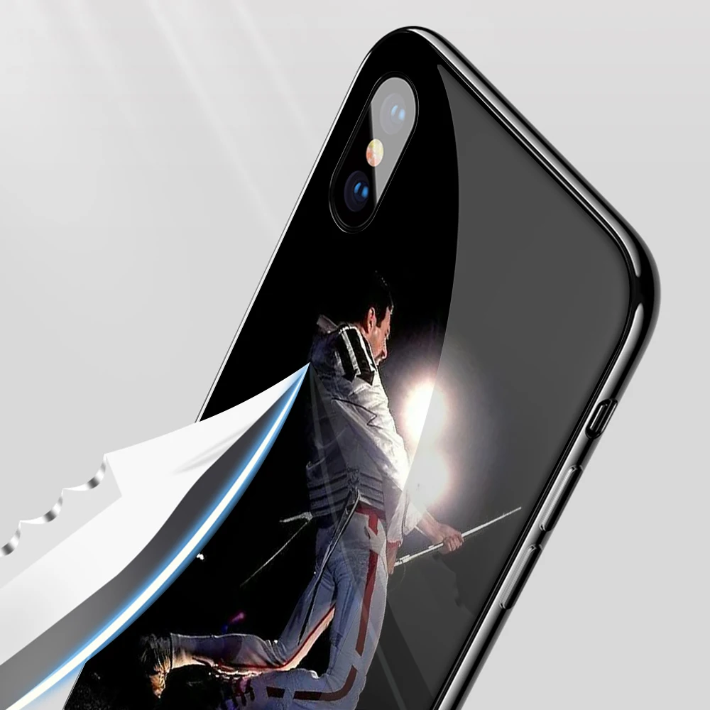 WEBBEDEPP чехол из закаленного стекла для Apple iPhone 6 6S 7 8 Plus 5 SE XR X XS 11 Pro MAX|Бамперы| |