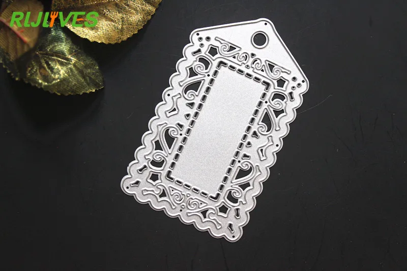 Flower Tags Metal Die Cuts Cutting Dies Stencils Template Embossing Scrapbooking Paper Card Photo Album Decor DIY Crafts | Дом и сад