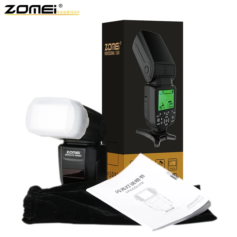 ZOMEI ZM430 Speedlite For Pentax Canon And Nikon Hot Shoe Flash Photo Flashes Accessories | Электроника