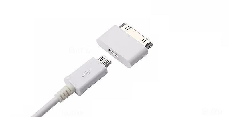 Micro USB до 30 Pin зарядное устройство адаптер для Apple iPhone 4 4S ipad 1 2 ipod Microusb 5Pin до 30Pin адаптер разъем