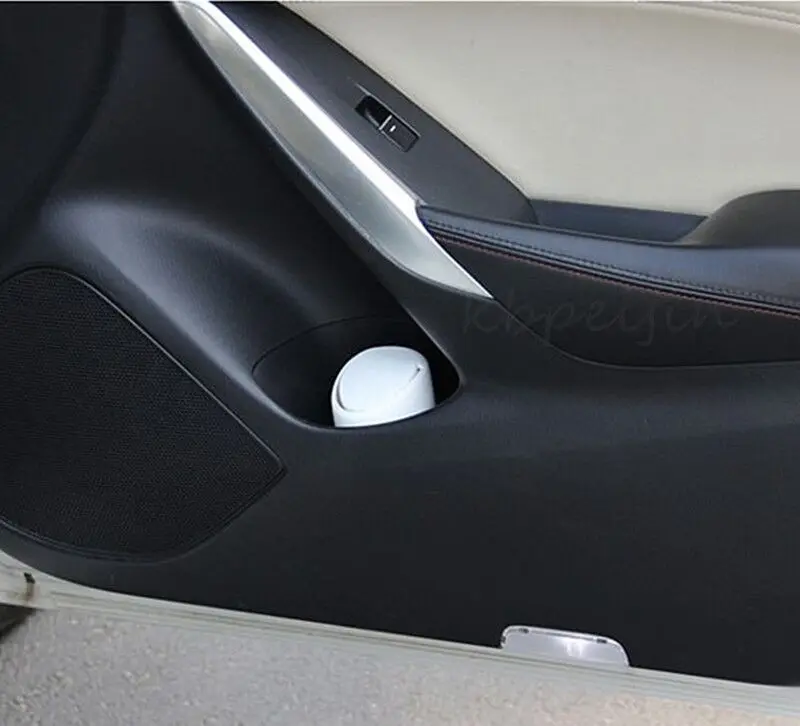 Стайлинг автомобиля Мягкая силиконовая мусорная корзина для Mitsubishi outlander 2016 lancer 10
