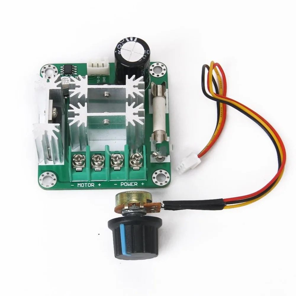 

6V-90V 15A Pulse Width PWM DC Motor Speed Controller Switch