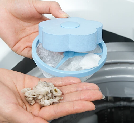 Сетчатый фильтр мешок плавающий Стильный аппарат для стирки шерстяная