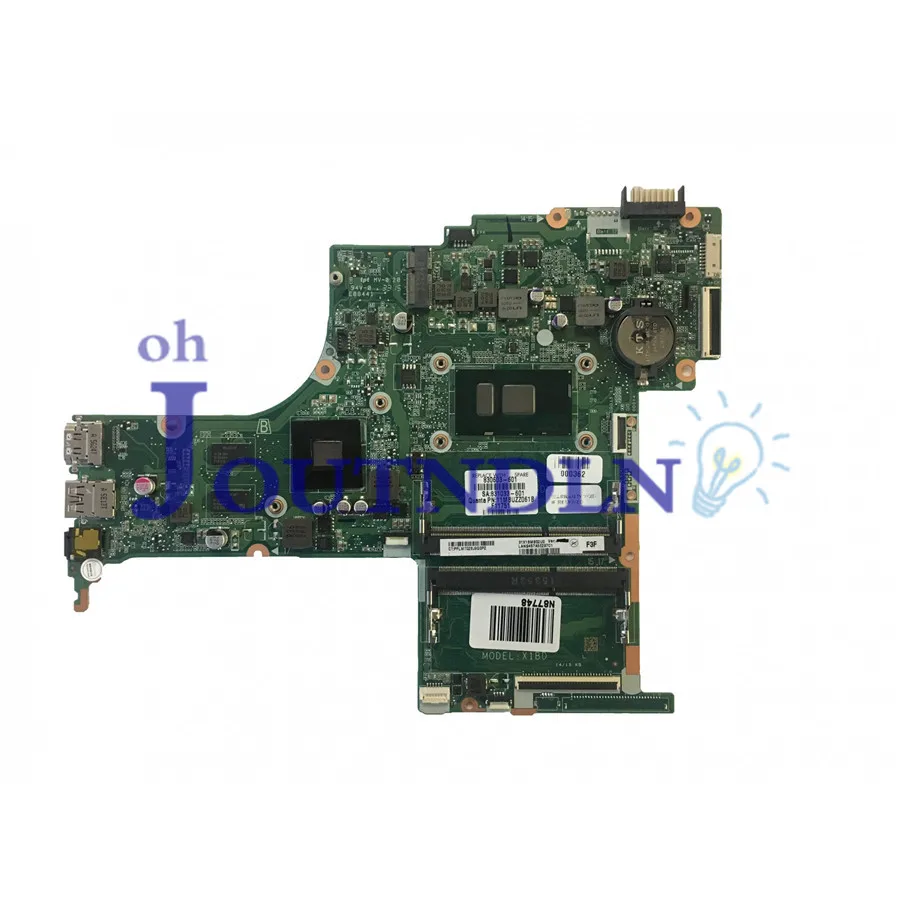 JOUTNDLN для HP PAVILION 15T AB100 15 A материнская плата ноутбука 830603 601 001 DAX1BDMB6F0 DDR3 w/I7 6500U CPU 940M 2GB