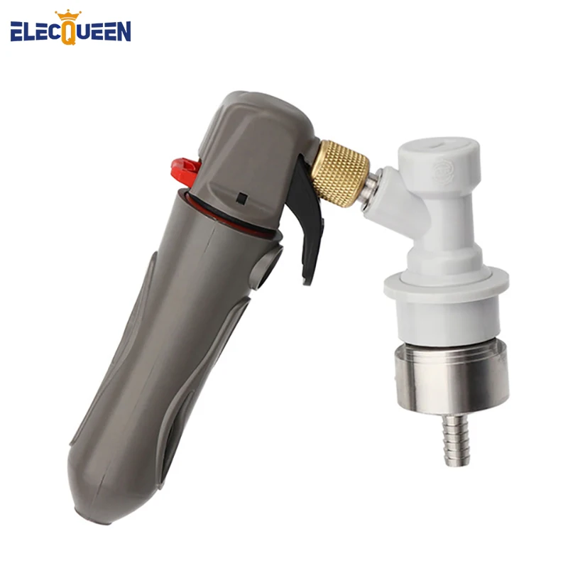 

Зарядное устройство Co2 Keg kit с нержавеющей карбонационной крышкой и шариковым замком, домашний пивоваренный инжектор Co2 для пива