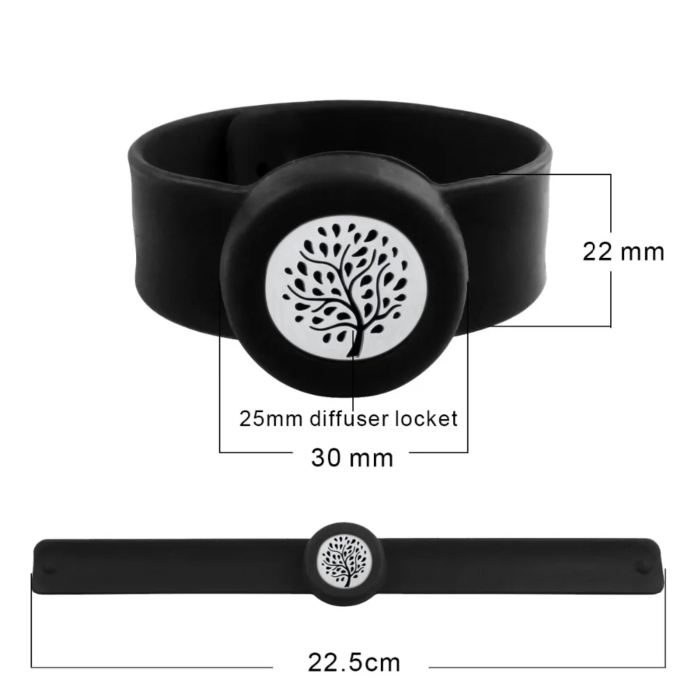 Духи ароматерапия из нержавеющей стали браслет эфирное масло диффузор медальон