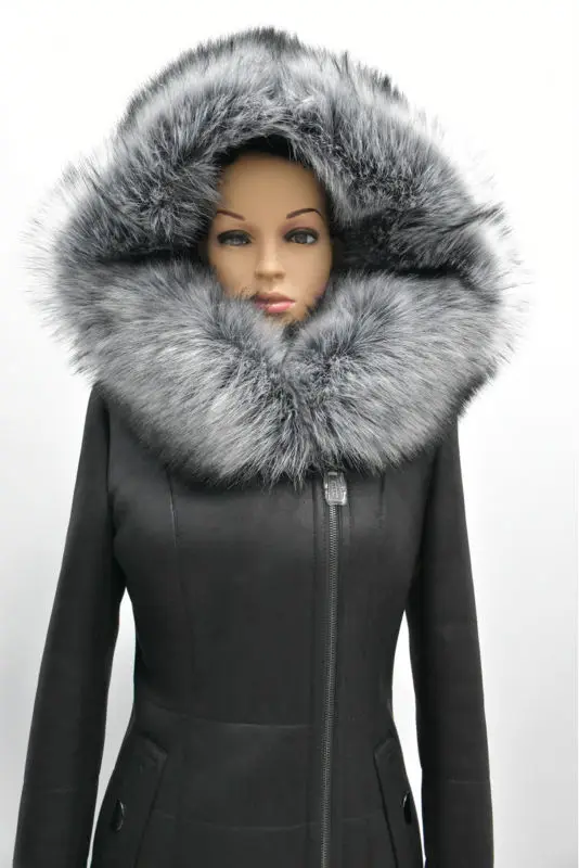 Прямая продажа с фабрики Зимние Модные женские пальто воротником из