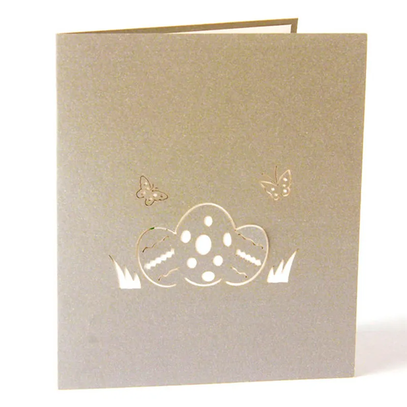 Пасхальные поздравительные открытки FunPa Необычные 3D с искусственным рисунком