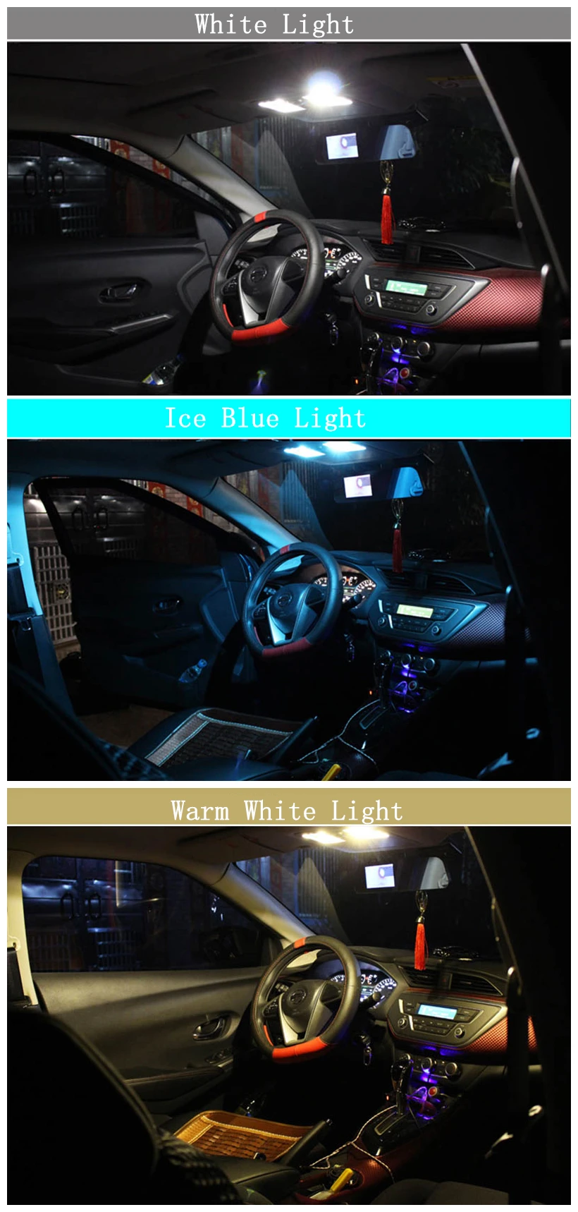 QIPO 1 шт. Автомобильные фары Festoon CANBUS 31 36 39 41 мм C5W 5630 Светодиодные лампы без ошибок