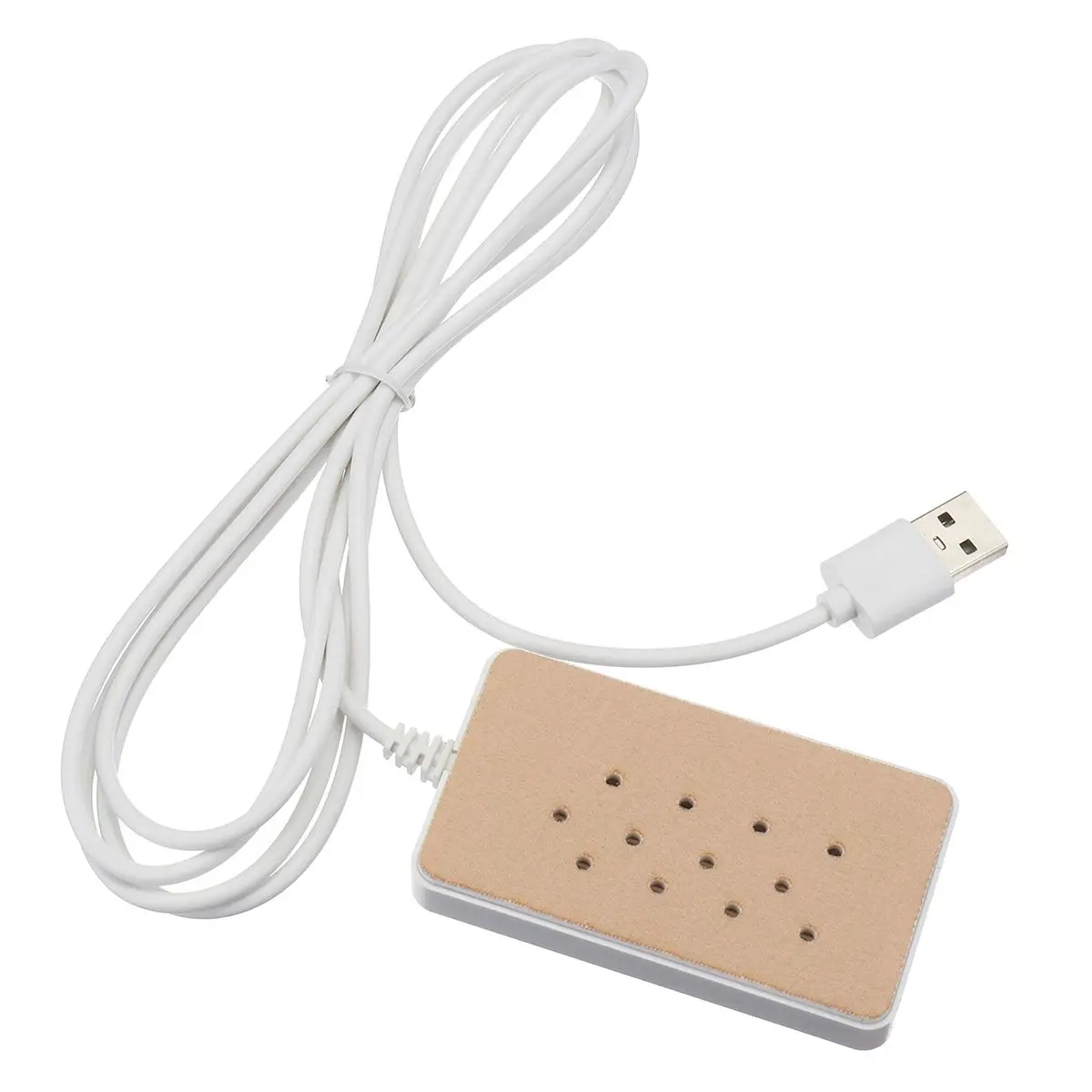 DC5V 12 светодиодный USB Инфракрасной сенсорной панели светодиодный терапии накладка из 630nm-660nm глубокое проникновение для облегчения боли в спине безопасный слуховые аппараты исцеления циркуляции