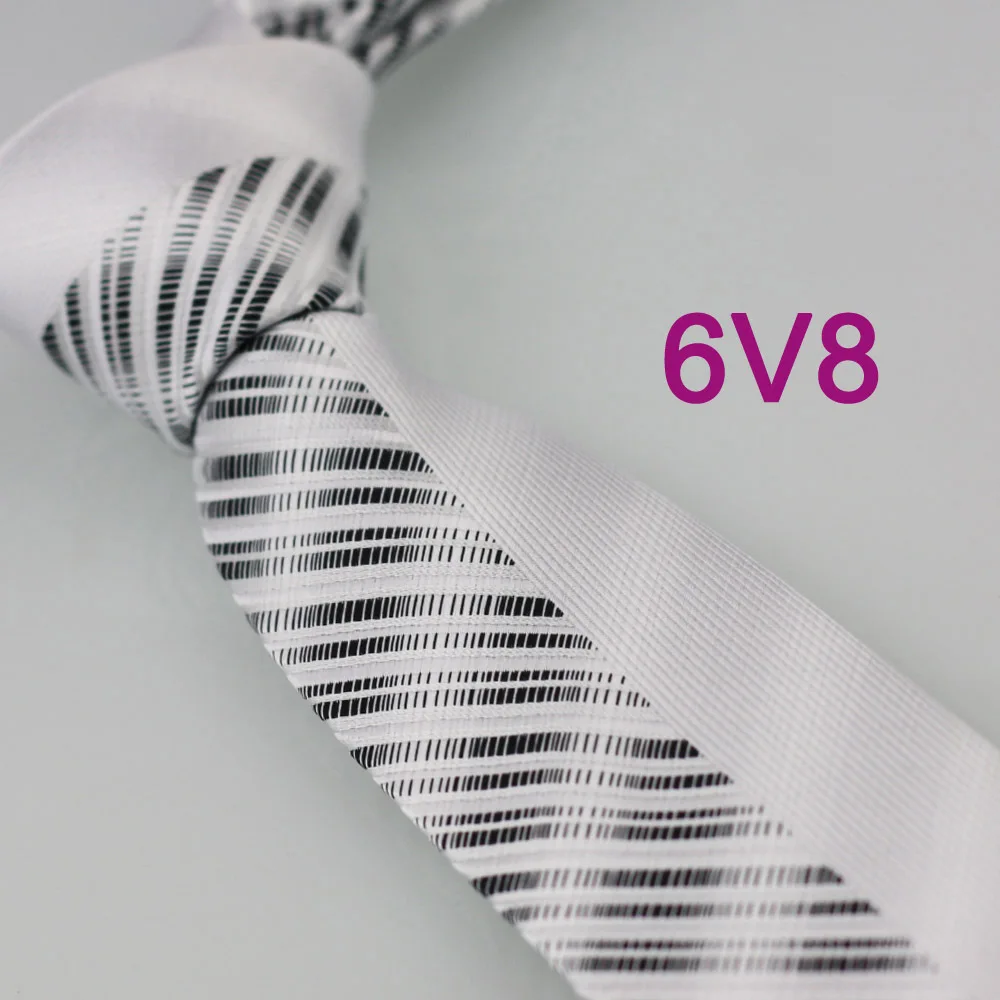 YIBEI Coachella Ties Men Silver Necktie Contrast With Right Vertical Stripe Left Black Diagonal Striped Neck Slim Tie Moda | Аксессуары