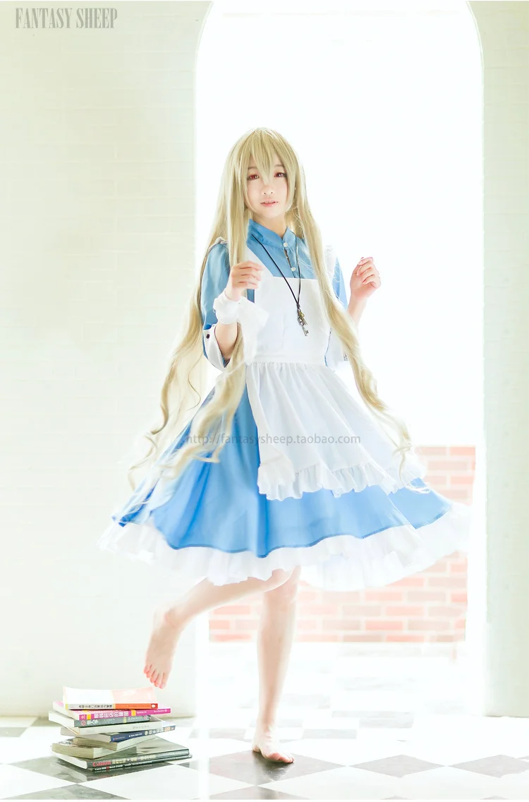 Бесплатная доставка сексуальный костюм горничной сакуры жасмина аниме косплей