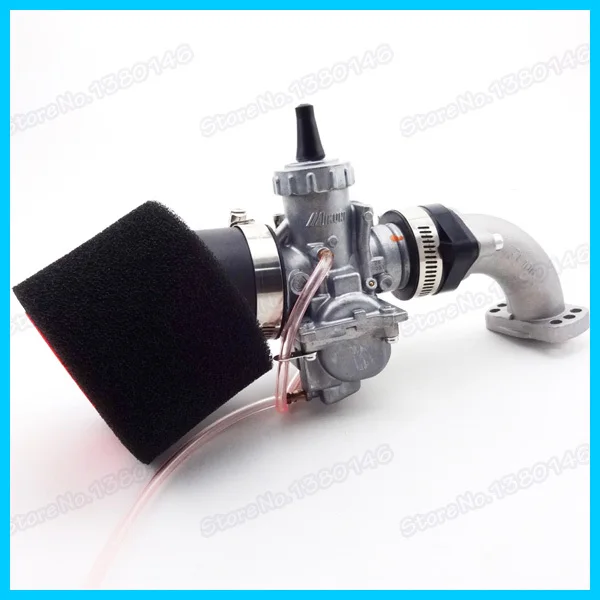 Грязь велосипед карбюратор Mikuni 28 мм воздушный фильтр Впускной трубопровод