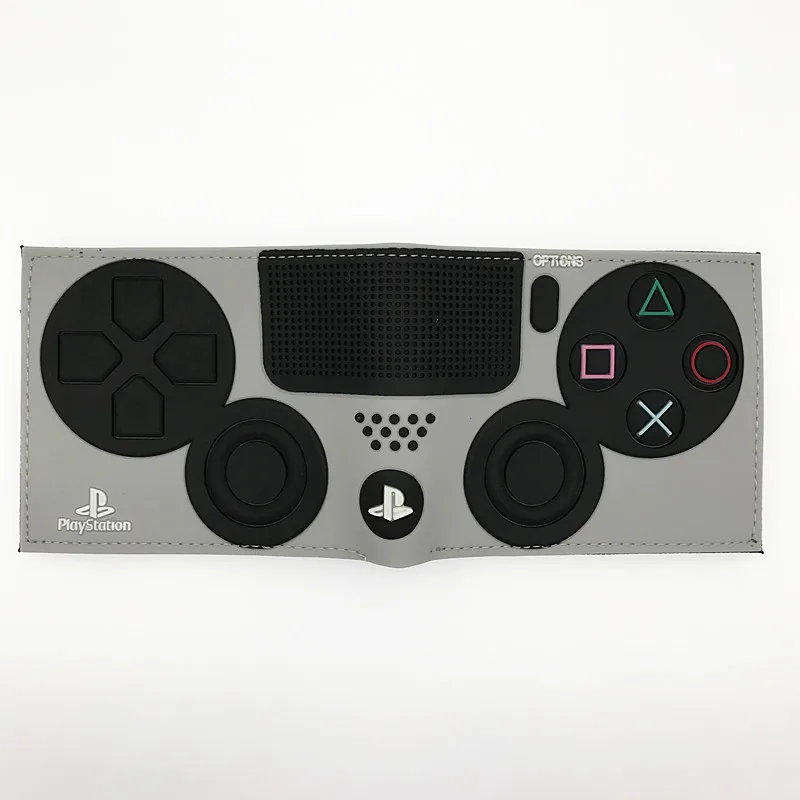 Модный игровой playstation 4 кошелек с карманом для монет ID держатель для карт 3D Touch PVC и PU короткий кошелек для молодых Carteira Masculina