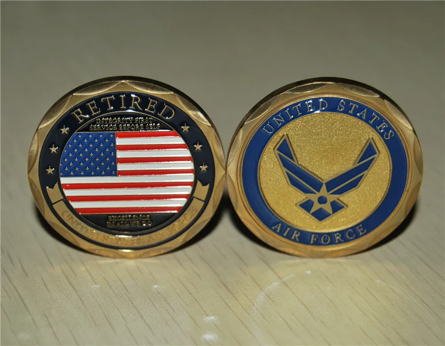 

NEW Retired U.S. United States Air Force Challenge Coin,Free Shipping