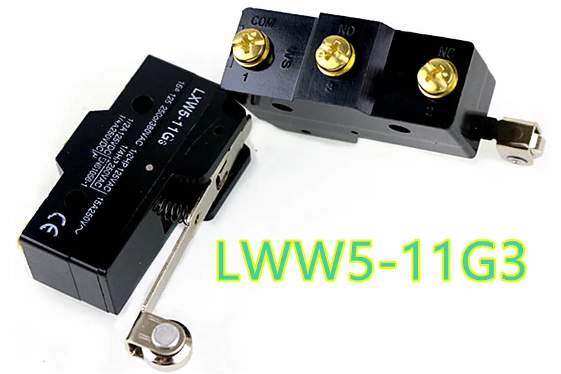 

1 шт. LXW5-11G3 1NO1NC мгновенный роликовый рычаг с петлей концевой выключатель 3 винты LXW5