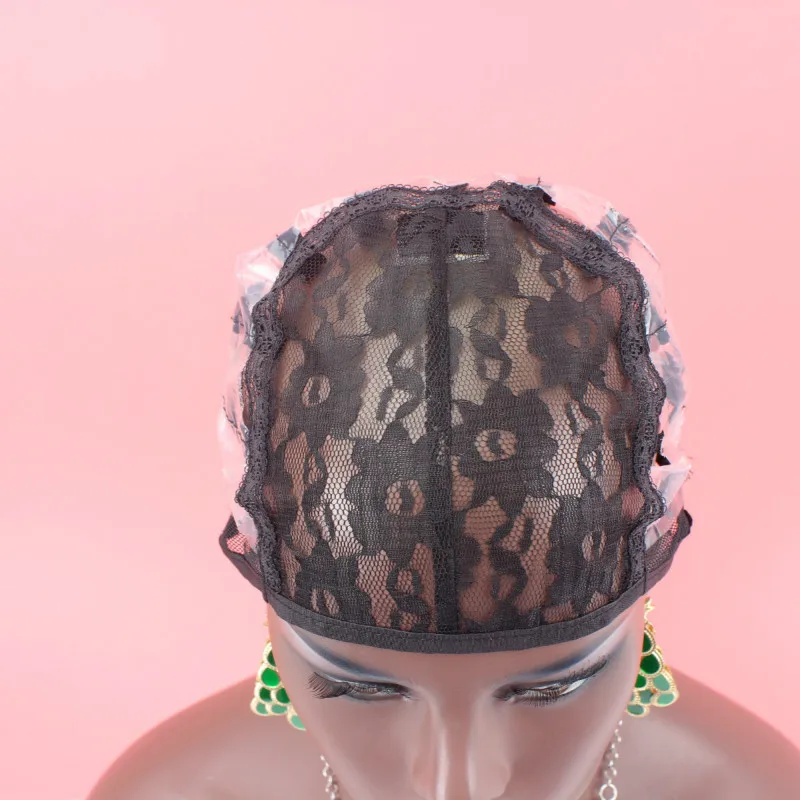 1 шт. безклеевые колпачки для париков черного цвета|wig cap|caps for making wigsglueless wig cap |