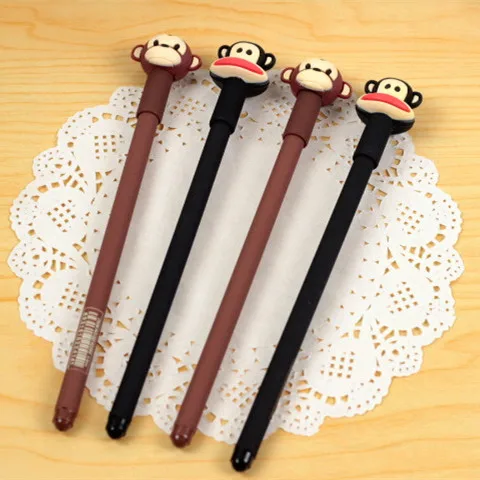 2 шт/Пкг Корея креативные канцелярские принадлежности мультфильм обезьяна