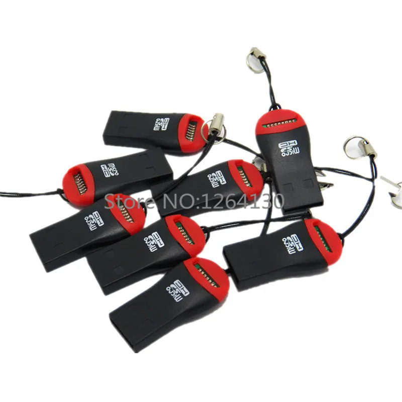 5 шт./партия кардридер USB 2 0 TF Micro SD t flash|usb 2.0|usb to usb miniusb |