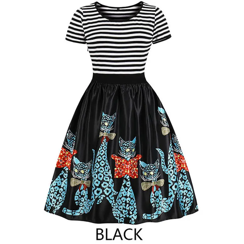 Женское винтажное платье Joansam праздничное в стиле ретро с высокой талией и