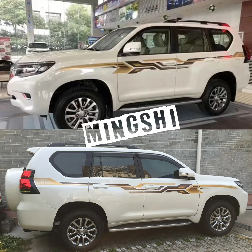Новинка 3 м автостайлинг спортивные автомобильные наклейки кузова полосы для