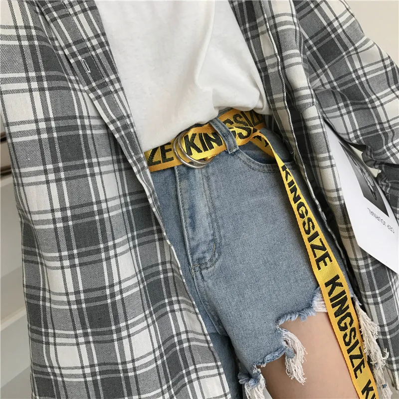 4 цвета Mihoshop Ulzzang корейские женские модные аксессуары с буквенным принтом панк